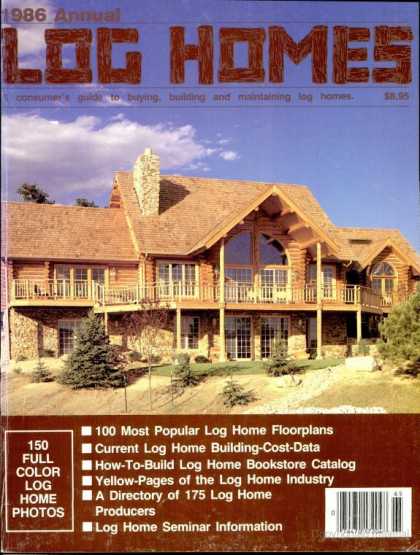 Log Home Living - 1986