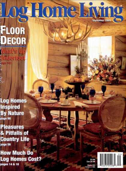 Log Home Living - September 1995