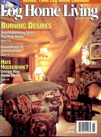 Log Home Living - November 1995