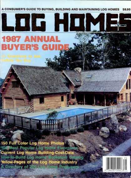 Log Home Living - 1987