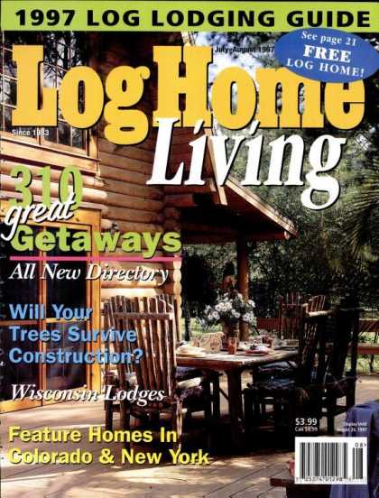 Log Home Living - July 1997