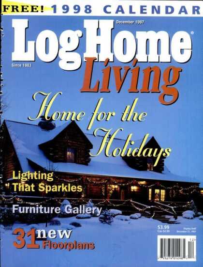 Log Home Living - December 1997