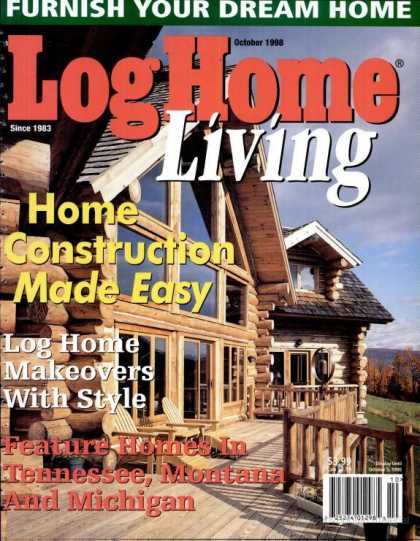 Log Home Living - October 1998