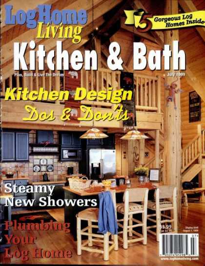 Log Home Living - July 1999