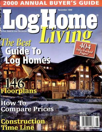 Log Home Living - November 1999