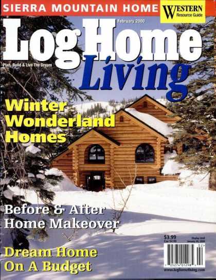 Log Home Living - February 2000