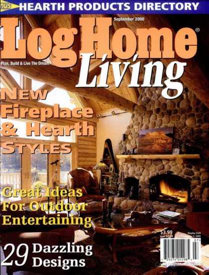 Log Home Living - September 2000