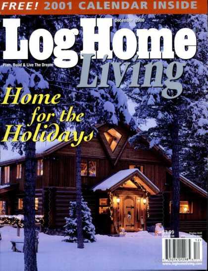 Log Home Living - December 2000