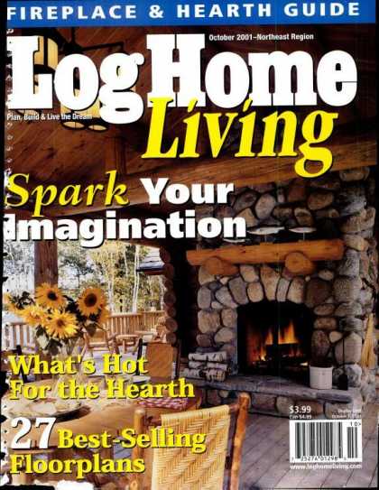 Log Home Living - October 2001