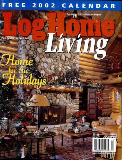 Log Home Living - December 2001