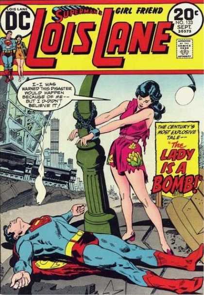 Lois Lane 133 - Supermans Girlfriend - Bomb - Superman - Chained Up - Destruction