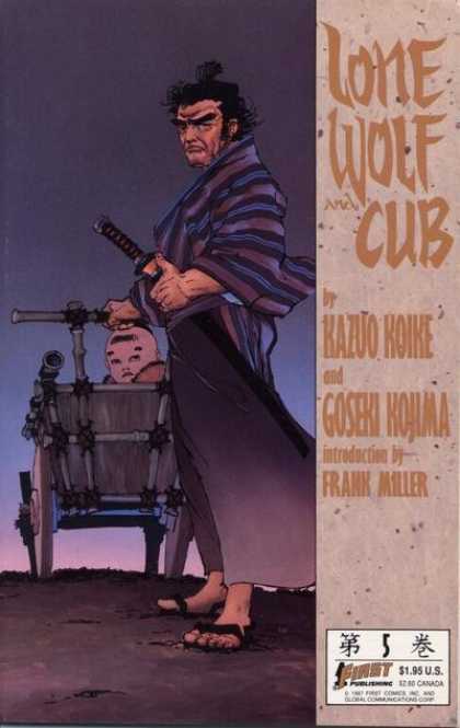 Lone Wolf and Cub 5 - Lone Wolf - Katana - Samurai - Sword - Kazuo Koike - Frank Miller