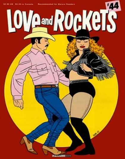 Love & Rockets 44 - Cowboy - Dancing - Western - Fringe - Jeans