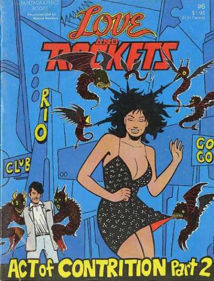 Love & Rockets 6 - Rio - Club - Fantagraphics - Flying Creatures - Act Of Contrition