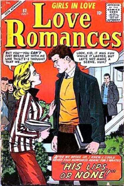 Love Romances 82 - Love - School - Break Up - Jacket - Fun