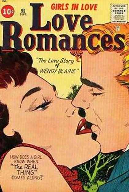 Love Romances 95 - Girls In Love - 95 - Sept - The Love Story Of Wendy Blaine - Wendy Blaine