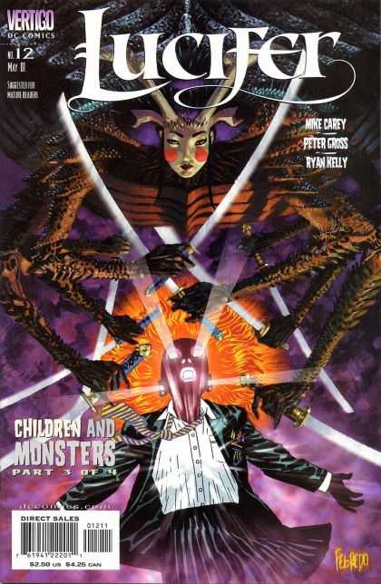 Lucifer 12 - Vertigo - Dc Comics - Mike Carey - Peter Gross - Ryan Kelly