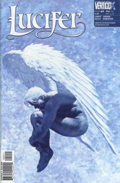 Lucifer 40 - Vertigox - Blue Hero - Winged Hero - Flying Suerhero - Vertigo