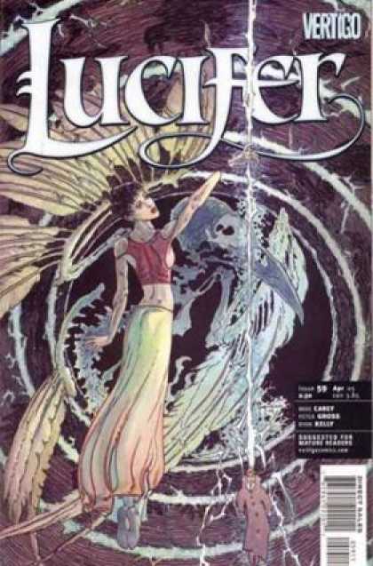 Lucifer 59 - Satan - Demon - Swirl - Vortex - Wings - Michael Kaluta