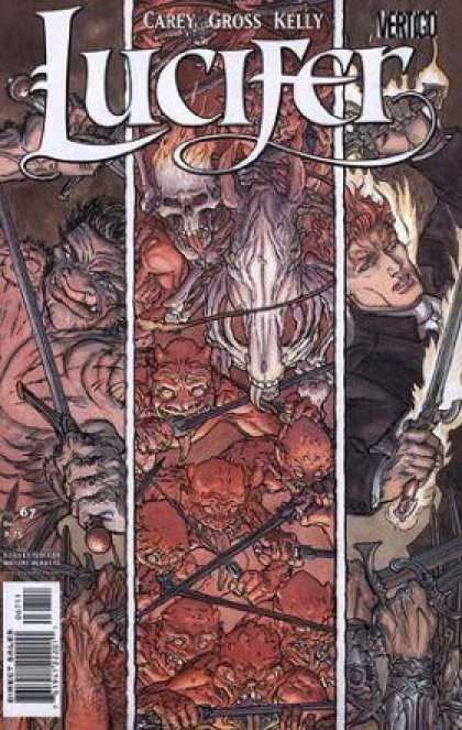 Lucifer 67 - Carey Gross Kelly - Monster - Sword - Skull - Flame - Michael Kaluta