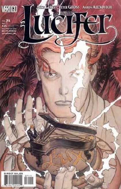 Lucifer 71 - Piano - Lightning - Palm Tree - Evil - Lux - Michael Kaluta