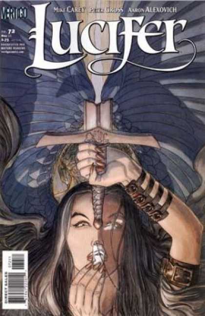 Lucifer 72 - Wings - Sword - Mike Carey - Peter Gross - Aaron Alekovich - Michael Kaluta