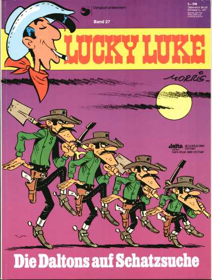 Lucky Luke 13 - Band 27 - 27 - Cigarette - Purple Cover - Morris