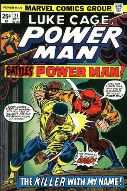 Luke Cage: Power Man 21 - Quarrel - Battles - Mask - Killer - Belt