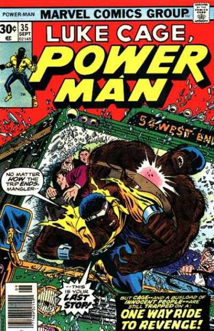 Luke Cage: Power Man 35 - Power Man - 35 - Sepember - Luke Cage - Marvel Comics