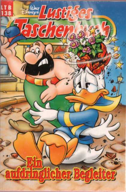 Walt Disneys - Flowers On The Head - Stars - Galaxies Rotating - Magic Lustiges Taschenbuch Neuauflage 138 - Walt Disneys - Flowers On The Head - Stars - Galaxies Rotating - Magic