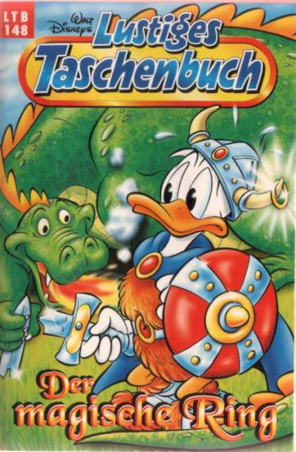 Walt Disney - Donald Duck - Dragon - Viking - Magical Ring Lustiges Taschenbuch Neuauflage 148 - Walt Disney - Donald Duck - Dragon - Viking - Magical Ring