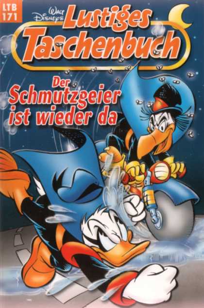 Der Schmutzgeier Ist Wieder Da - Moon - Pelican - Motorcycle - Duck Lustiges Taschenbuch Neuauflage 171 - Der Schmutzgeier Ist Wieder Da - Moon - Pelican - Motorcycle - Duck