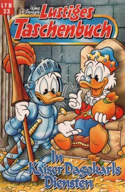 Lustiges Taschenbuch Neuauflage 23 - Ltb 23 - Walt Disneys - Sword - Cup - In Kaiser Dasokarls Diensten