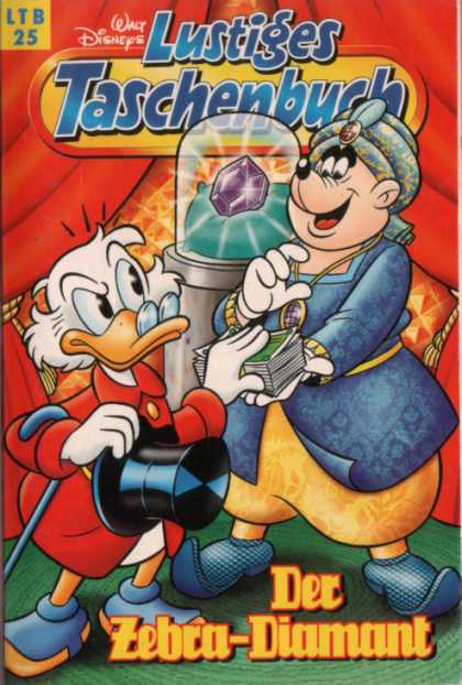 Lustiges Taschenbuch Neuauflage 25 - Walt Disneys - Der Zebra Diamant - Purple Jewel - Turban - Blue Spats