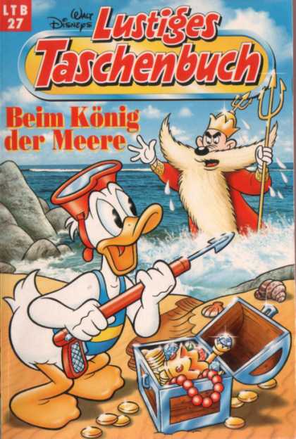 Lustiges Taschenbuch Neuauflage 27 - German - Donald Duck - Disney - Classic Comics - Cartoons