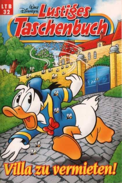 Lustiges Taschenbuch Neuauflage 32 - Blue Gate - Red Roof - Red Bow Tie - Villa Zu Vermieten - Bees