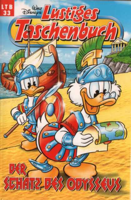 Lustiges Taschenbuch Neuauflage 33 - Walt Disney - Ltb 33 - Ship - Army Ducks - Beach Shore