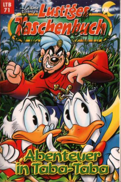 Turban - Crescent Moon - Sword - Donald - Uncle Scrooge Lustiges Taschenbuch Neuauflage 71 - Turban - Crescent Moon - Sword - Donald - Uncle Scrooge