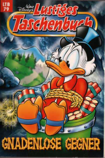 Duck - Rope - Dynamite - Hat - Orange Lustiges Taschenbuch Neuauflage 79 - Duck - Rope - Dynamite - Hat - Orange