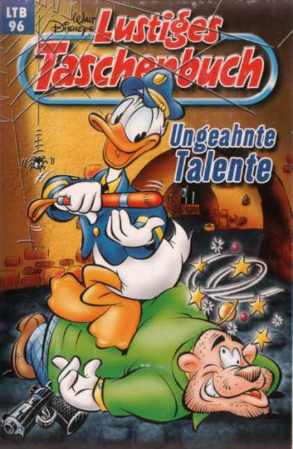 Donald Duck - Billy Club - Spider And Web - Man With Gun - Basement Lustiges Taschenbuch Neuauflage 96 - Donald Duck - Billy Club - Spider And Web - Man With Gun - Basement