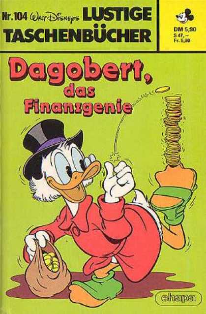 Lustiges Taschenbuch 104 - Walt Disney - Scrooge - Gold - Coins - Ehapa