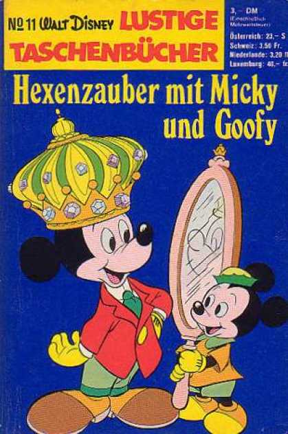 Lustiges Taschenbuch 11 - Micky - Goofy - Crown - Mirror - Reflection