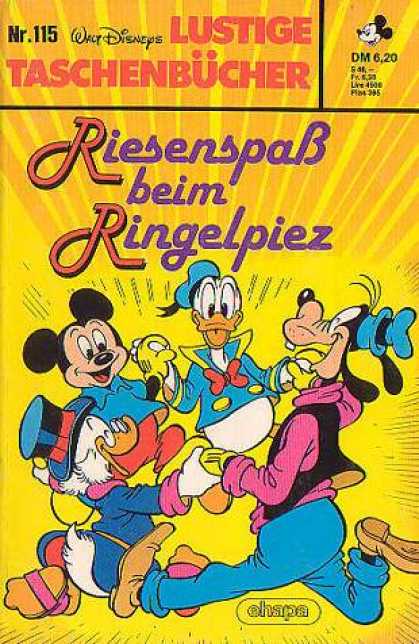 Lustiges Taschenbuch 115 - Walt Disney - Mickey Mouse - Goofy - Donald Duck - Scrooge Mcduck