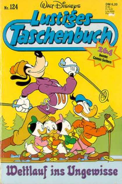 Lustiges Taschenbuch 126 - Walt Disneys - Sword - Comic Seiten - Idettlauf Ins Ungewisse - Nr124