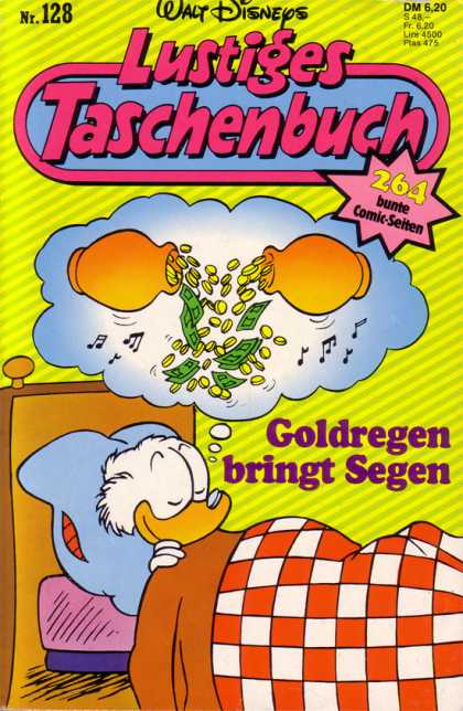 Lustiges Taschenbuch 130 - Walt Disney - German - Dreaming - Golregen Bringt Segen - Gold