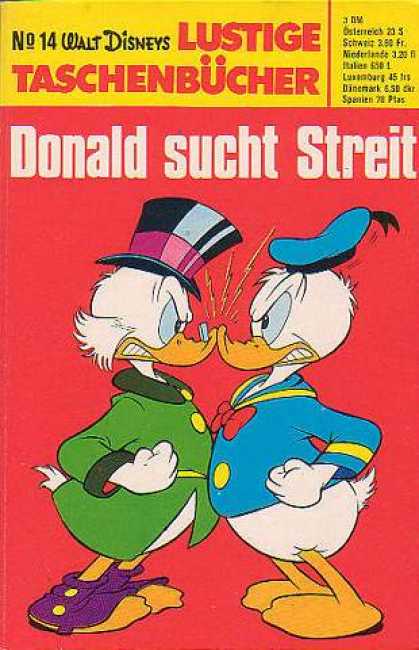 Lustiges Taschenbuch 14 - Donald Duck - Scrooge - Walt Disney - Blue Hat - Black Top Hat