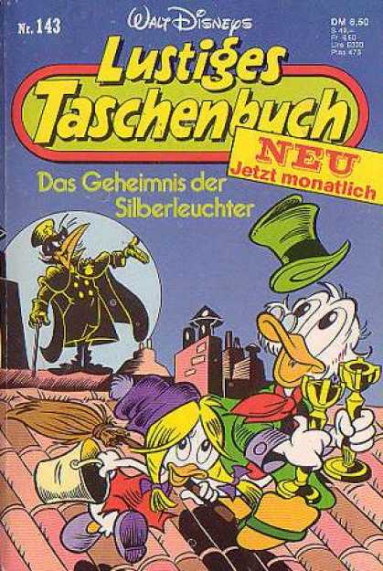 Lustiges Taschenbuch 145 - Crow - Trophies - Roof - No 143 - Das Geheimnis Der Silberleuchter