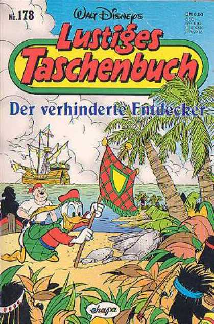 Lustiges Taschenbuch 180 - Trees - Coconut - Sea - Water - Sand