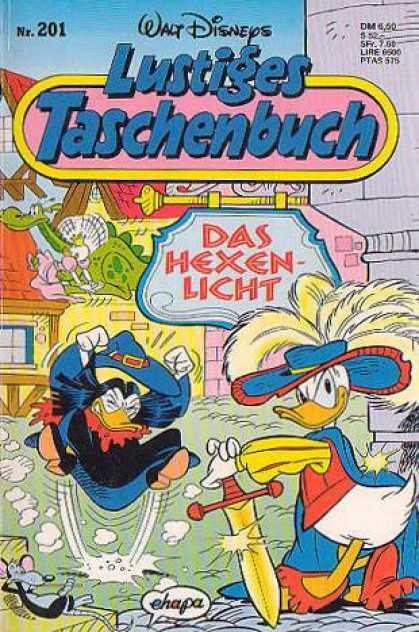 Lustiges Taschenbuch 203 - Das Hexenlicht - Sword - Gold - Mouse - Duck