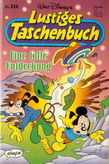 Lustiges Taschenbuch 212 - Disney - Mickey Mouse - Goofy - Spaceship - Escape
